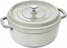ピュアホワイト 20cm 生涯保証付き ラココットラウンド staub ピコ・ココット ストウブ 20cm ラウンド ピュア ホワイト | ピコ